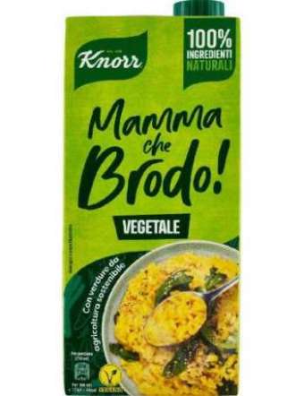 KNORR BRODO VEGETALE LIQUIDO BRIK LT 1