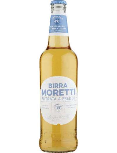 MORETTI BIRRA FILTRATA A FREDDO CL 50