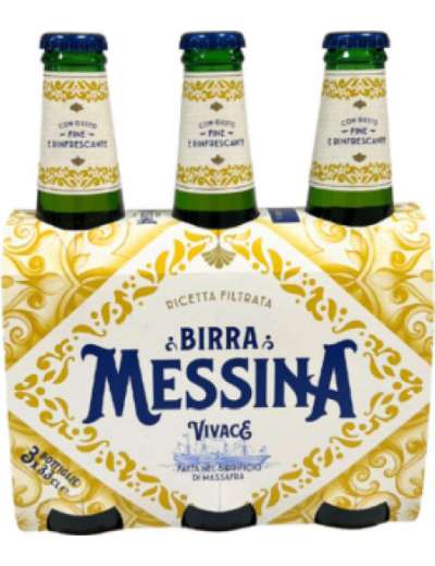 MESSINA BIRRA VIVACE 3X33CL CL 99