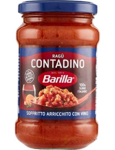 BARILLA RAGU' CONTADINA GR 300