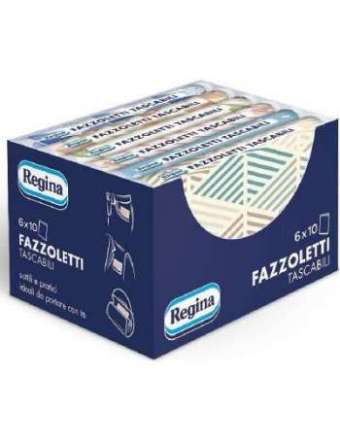REGINA FAZZOLETTI TASCABILI CF PZ 6