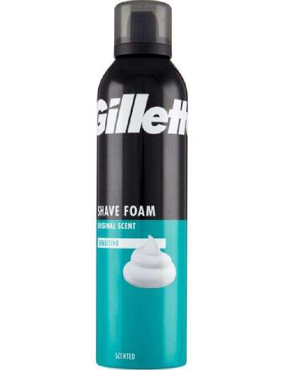 GILLETTE SCHIUMA PELLI SENSIBILI CF ML 400