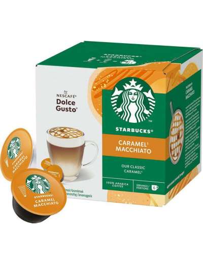 STARBUCKS CARAMEL CAPS X12