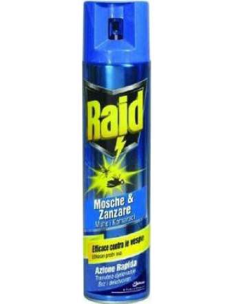 RAID MOSCHE ZANZARE SPRAY BO ML 400
