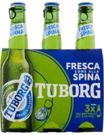 TUBORG BIRRA 3X33CL CL 99