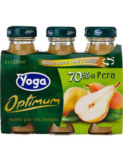 YOGA PERA SUCCO NETTARE 6X125 ML