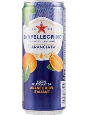 SANPELLEGRINO ARANCIATA CLASSICA LATTINA CL 33