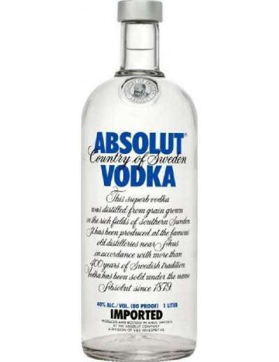 ABSOLUT VODKA BIANCA 40% CL 70