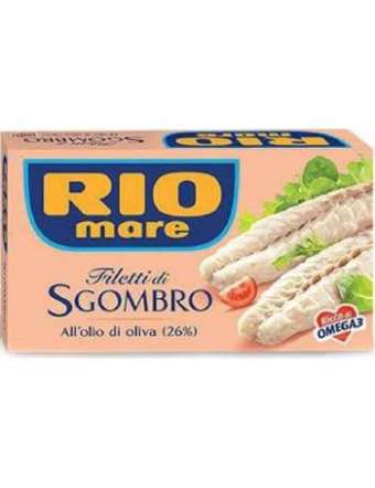 RIO MARE SGOMBRO ALL'OLIO D'OLIVA GR 125