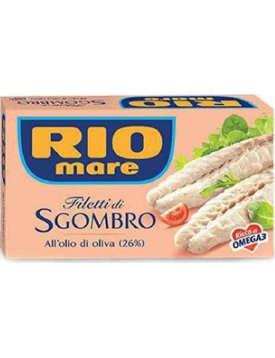 RIO MARE SGOMBRO ALL'OLIO D'OLIVA GR 125