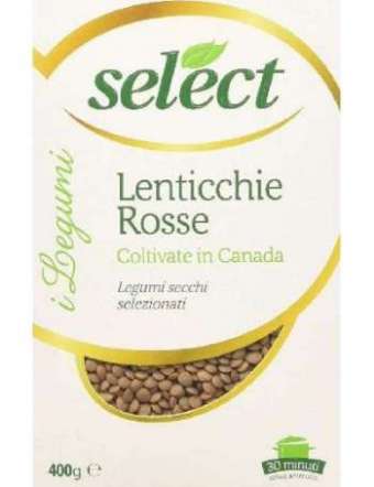 SELECT LENTICCHIE ROSSE GR 400