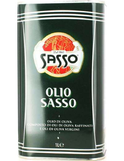 SASSO OLIO D'OLIVA LATTA LT 1