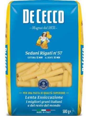 DE CECCO 57 SEDANI RIGATI GR 500