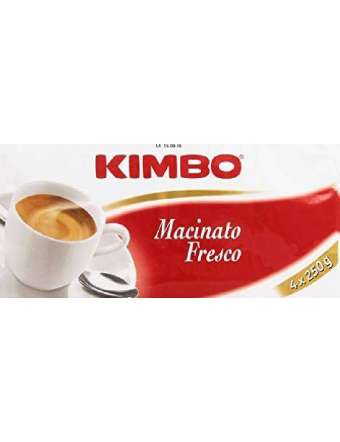 KIMBO MACINATO FRESCO QUARTETTO 4X250 GR