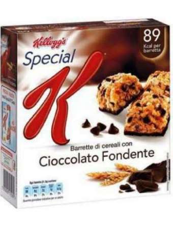SPECIAL K BARRETTE FONDENTE KELLOGG GR 129