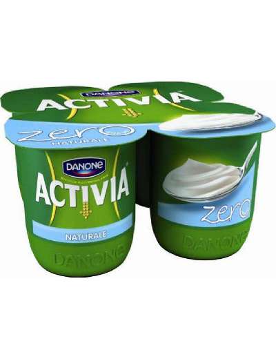 ACTIVIA DANONE YOGURT BIANCO 0% 4X125 GR