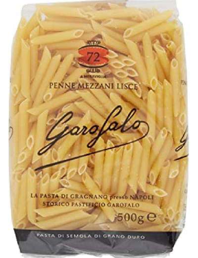 GAROFALO N 72 PENNE MEZZANE LISCE GR 500