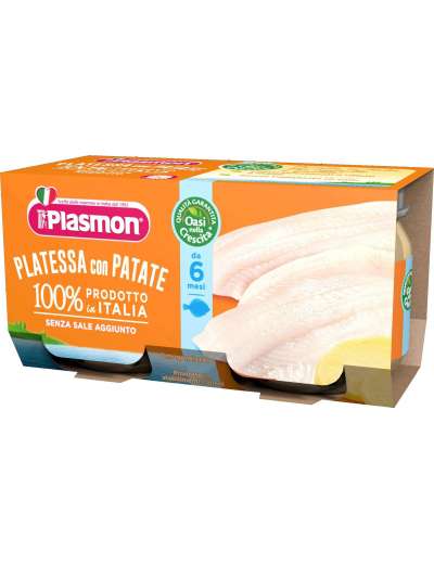 PLASMON OMOGENEIZZATO PLATESSA 2X80 GR