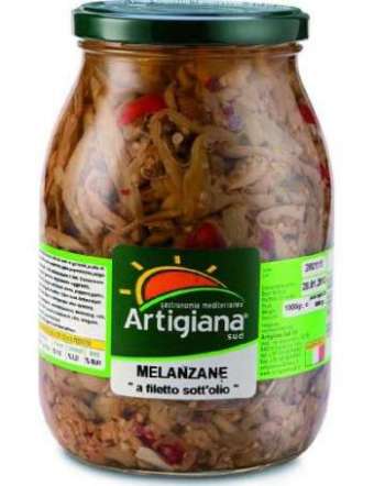 ARTIGIANA SUD FILETTI DI MELANZANE KG 1