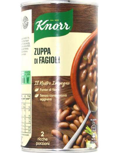 KNORR ZUPPA DI FAGIOLI GR 545