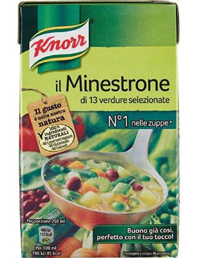 KNORR MINESTRONE TRADIZIONALE BRICK GR 500