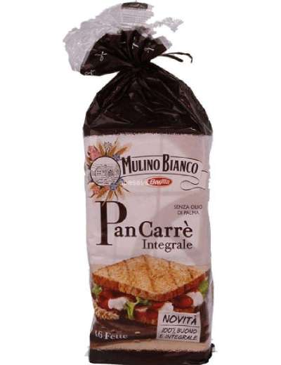 MULINO BIANCO PANCARRE' INTEGRALE DA 16 FETTE GR 315