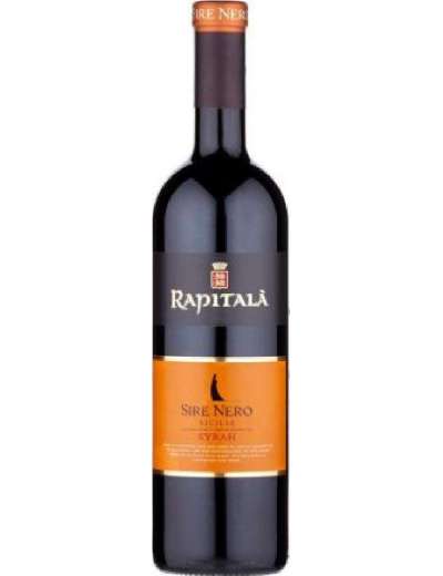 RAPITALA' SIRE NERO SYRAH SICILIA CL 75