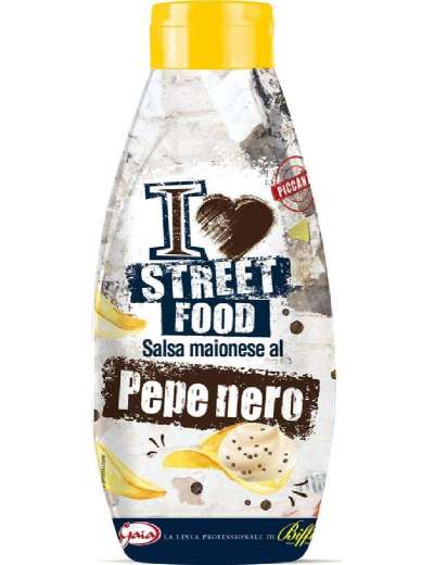 GAIA SALSA AL PEPE NERO SQUEEZE GR 800