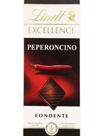 LINDT EXCELLENCE PEPERONCINO TAVOLETTA GR 100