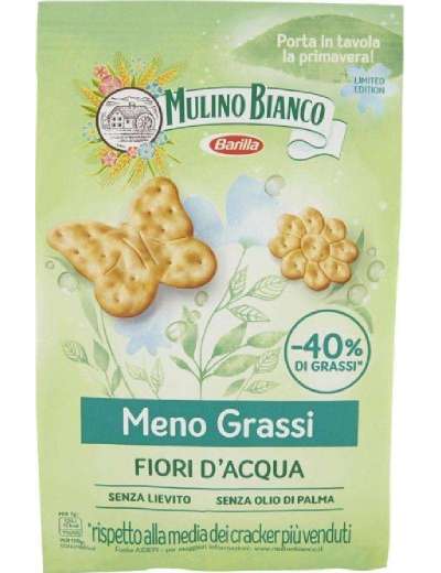 MULINO BIANCO CRACKERS FIORI D'ACQUA CONFEZIONE GR 250