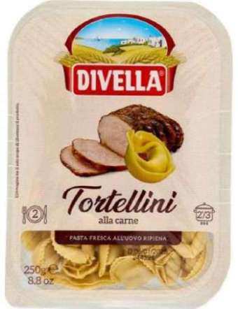 DIVELLA TORTELLINI CARNE CF GR 250