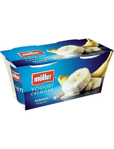 MULLER YOGURT BANANA 2X125 GR