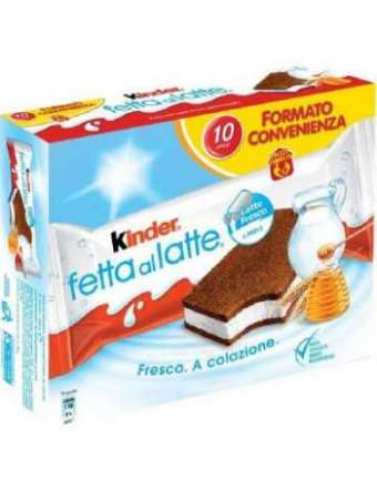 KINDER FETTA A LATTE 10 PZ