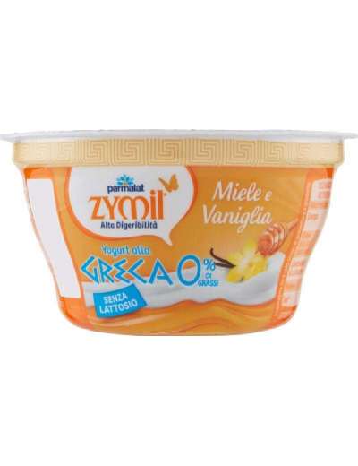 ZYMIL YOGURT GRECO SENZA LATTOSIO MIELE E VANIGLIA GR 150
