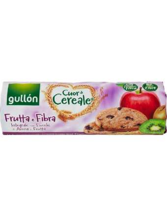 GULLON CON CEREALE FRUTTA & FIBRA BISCOTTI GR 300