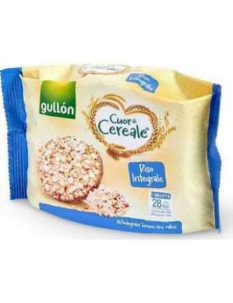GULLON GALLETTE RISO INTEGRALI SENZA GLUTINE GR 115