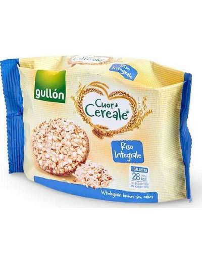 GULLON GALLETTE RISO INTEGRALI SENZA GLUTINE GR 115
