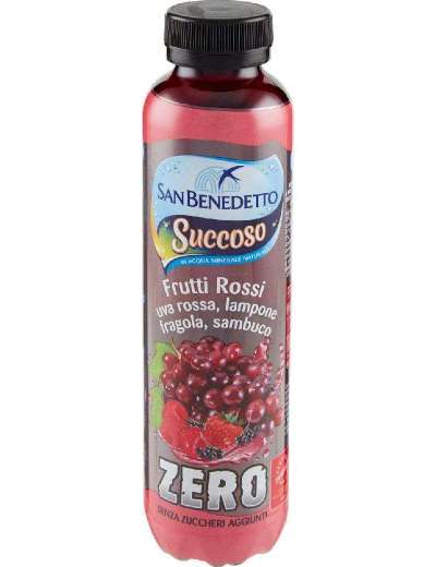 SAN BENEDETTO FRUTTI ROSSI SUCCOSO ZERO PET ML 400