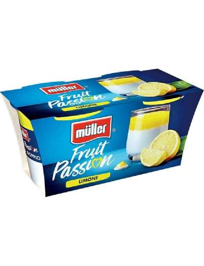 MULLER YOGURT PASSION LIMONE 2X125 GR