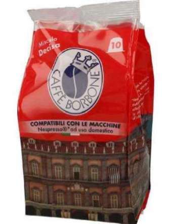 BORBONE CAPSULA NESPRESSO DECISA PZ 10