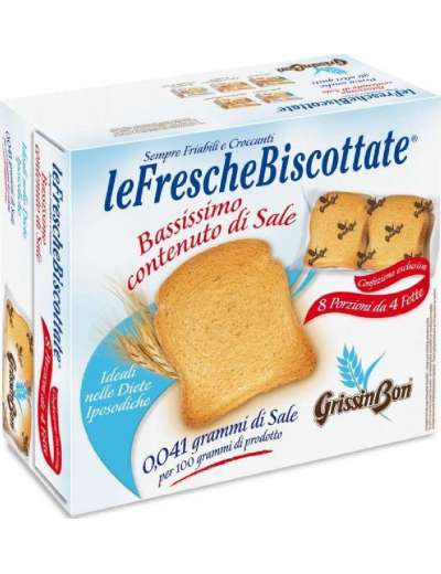 GRISSINBON FETTE CON BASSISSIMO CONTENUTO DI SALE GR 250