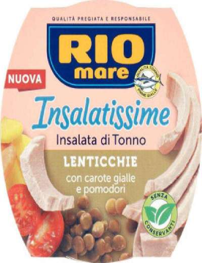 INSALATISSIME LENTICCHIE/TONNO CF GR 160