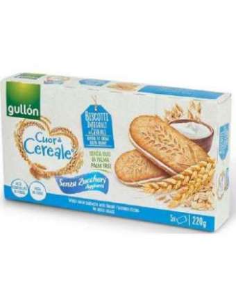 GULLON CUOR CEREALI SZZUCCHERO YOGURT CF GR 220