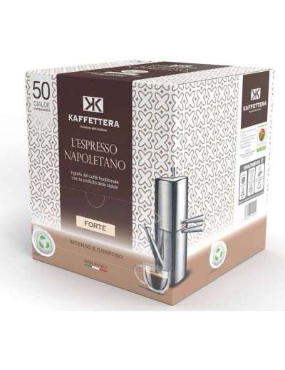 KAFFETTERA CIALDA BOX MISCELA FORTE PZ 50