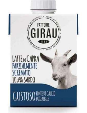 ARBOREA GIRAU LATTE DI CAPRA 100% SARDO P. SCREMATO UHT ML 500