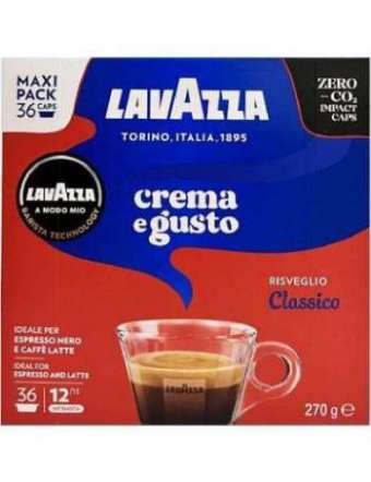 LAVAZZA CREMA&GUSTO CAPS X36 GR 270