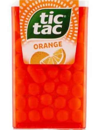 TIC TAC 18X24 ORANGE AS GR 18