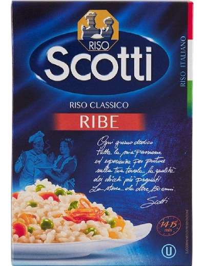SCOTTI RISO RIBE ASTUCCIATO GR 500