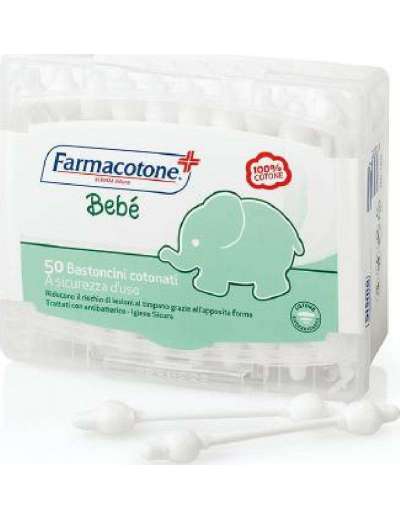 FARMACOTONE COTONBEBE' BASTONCINI ORECCHIE BABY PZ 50