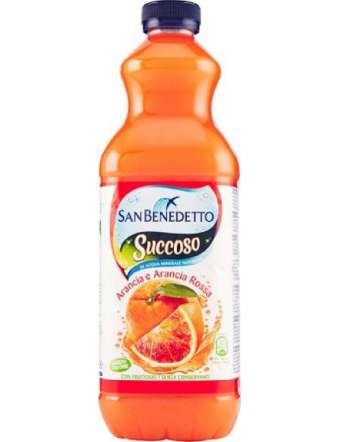 SAN BENEDETTO SUCCOSO ARANCIA ROSSA PET LT 1